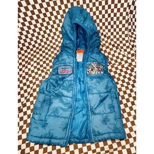 Nickelodeon Paw Patrol Puffer Vest Toddler   Blue Size 2T